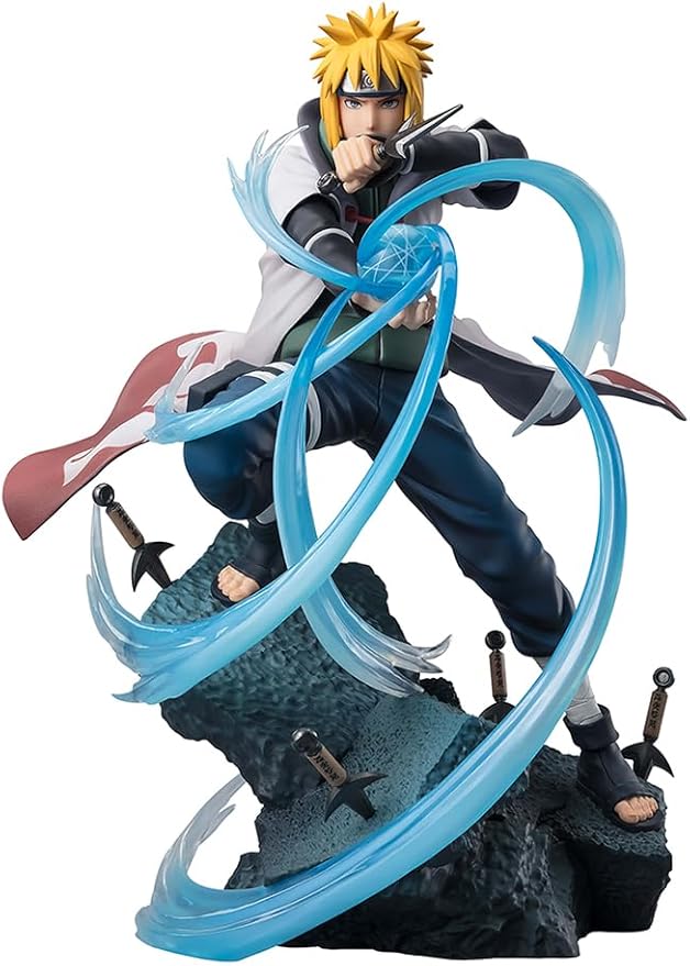 TAMASHII NATIONS フィギュアーツZERO  [超激戦]  NARUTO-ナルト- 疾風伝 波風ミナト-螺旋丸- 約200mm PVC&ABS製